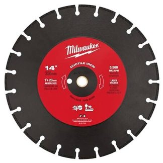 Milwaukee 49-93-7340 14" Ductile Iron Segmented