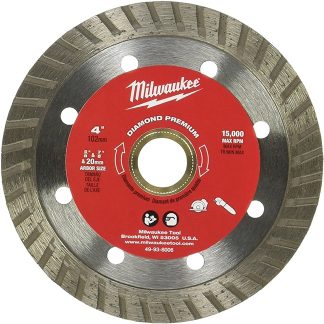 Milwaukee 49-93-8006 4" Diamond Premium Turbo