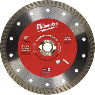 Milwaukee 49-93-8018 7" Diamond Premium Turbo