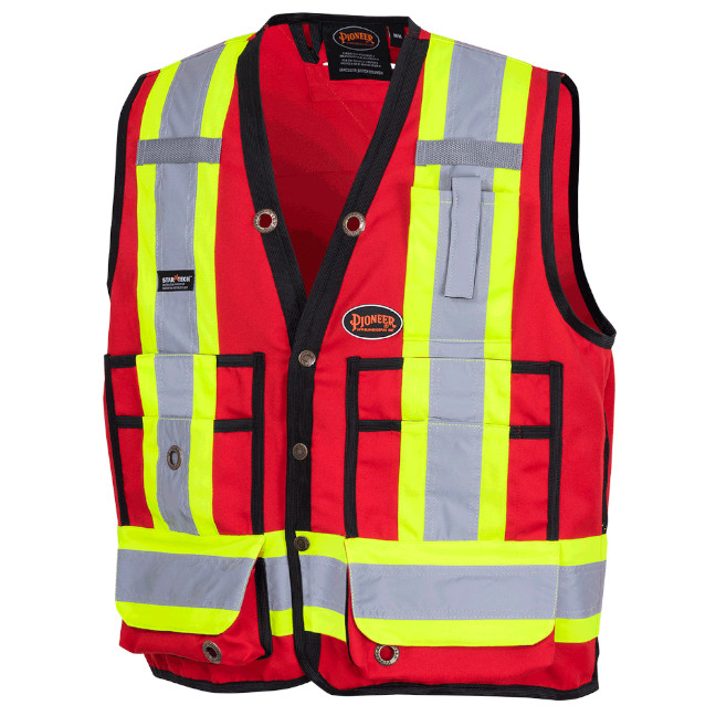 Pioneer Hi-Viz Surveyor's Safety Vest