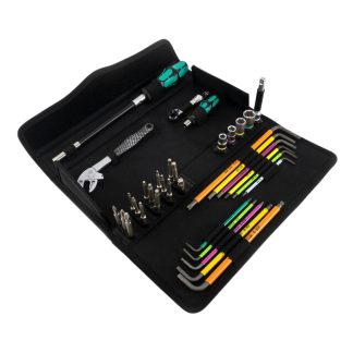 Wera 134013 Kraftform Kompakt F 1 35-Piece Tool Set for Window Installation