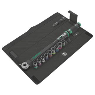 Wera 075681 Click-Torque C 3 Set 2 Ratchet and Socket Set for Cement Screws 11-Piece