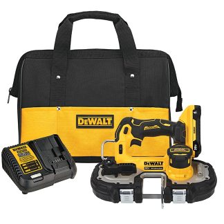 DeWalt DCS377Q1 20V MAX ATOMIC 1-3/4" Brushless Bandsaw Kit