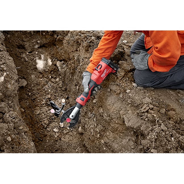 Milwaukee 2978-22 M18 FORCE LOGIC 6T Linear Utility Crimper Kit - Snub Nose Jaw - Image 6