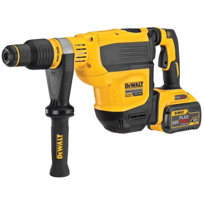 DeWalt DCH614X2 60V MAX 1-3/4" SDS MAX Brushless Combination Rotary Hammer Kit - Image 2