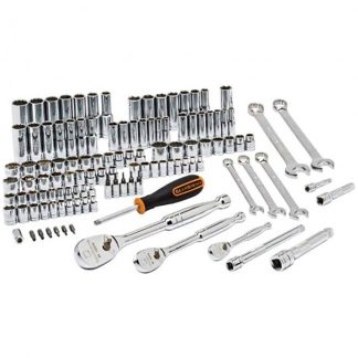 GearWrench 83001D 118 Pc. 1/4", 3/8" & 1/2" Drive 6 & 12 Point Standard & Deep SAE/Metric Mechanics Tool Set