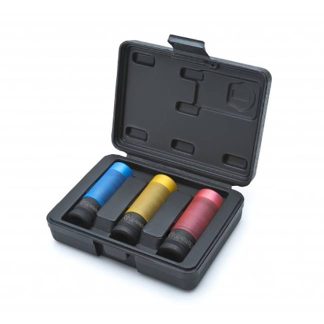 GearWrench 84946 1/2" Drive High-Strength Wheel Protector Impact Metric Socket Set 3-Piece