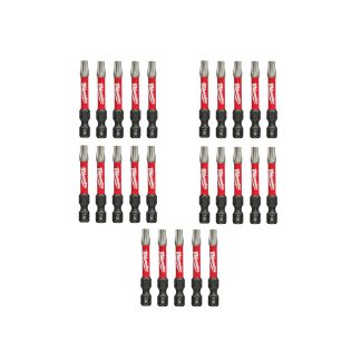 Milwaukee 48-32-4187 SHOCKWAVE Impact T30 x 2" TORX Bits 25-Pack