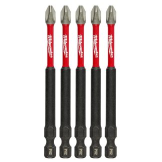 Milwaukee 48-32-4564 SHOCKWAVE™ Impact PH2 x 3-1/2" Phillips Bit 5-Pack