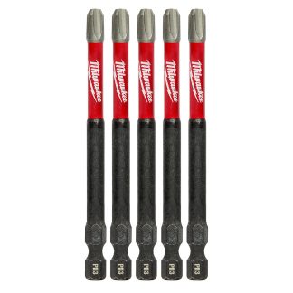 Milwaukee 48-32-4566 SHOCKWAVE™ Impact PH3 x 3-1/2" Phillips Bit 5-Pack