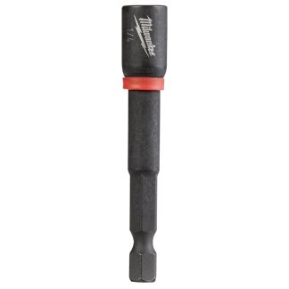 Milwaukee 49-66-4532 SHOCKWAVE Impact 1/4 x 2-9/16" Magnetic Nut Driver