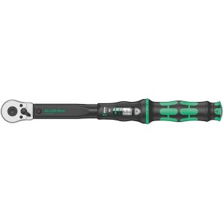 Wera 075611 Click Torque B 2 Adjustable 3/8" Drive Torque Wrench 20 to 100 Nm