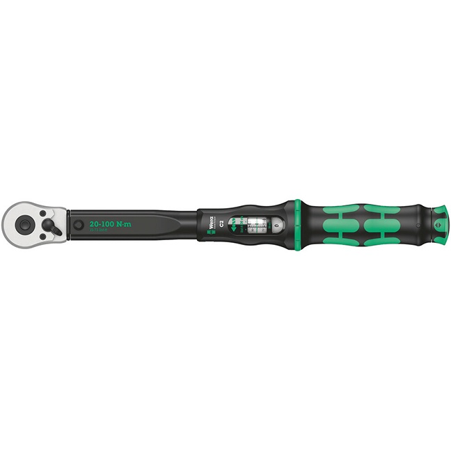 Wera 075621 Click-Torque C 2 1/2" Drive Torque Wrench 20 - 100 Nm