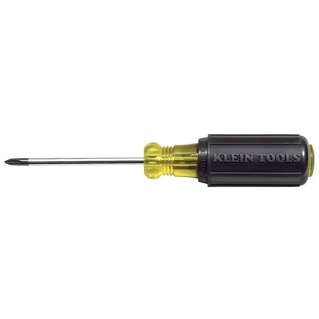 Klein 603-3 #1 Phillips Screwdriver 3" Round Shank