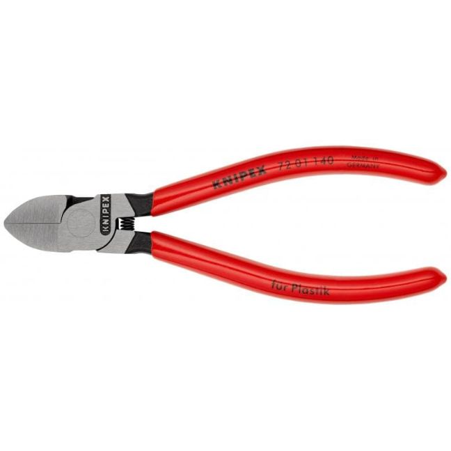 Knipex 7201140 5-1/2" (140mm) Diagonal Cutters for Plastics