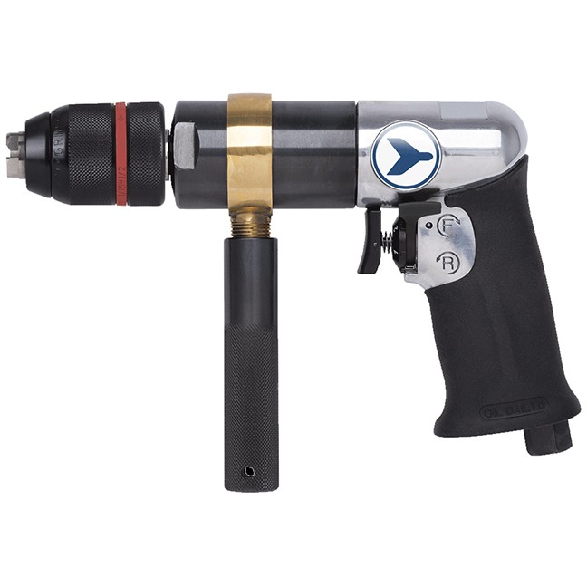 Jet 404444 AD12VSR 1/2" Variable Speed Air Drill Keyless Chuck