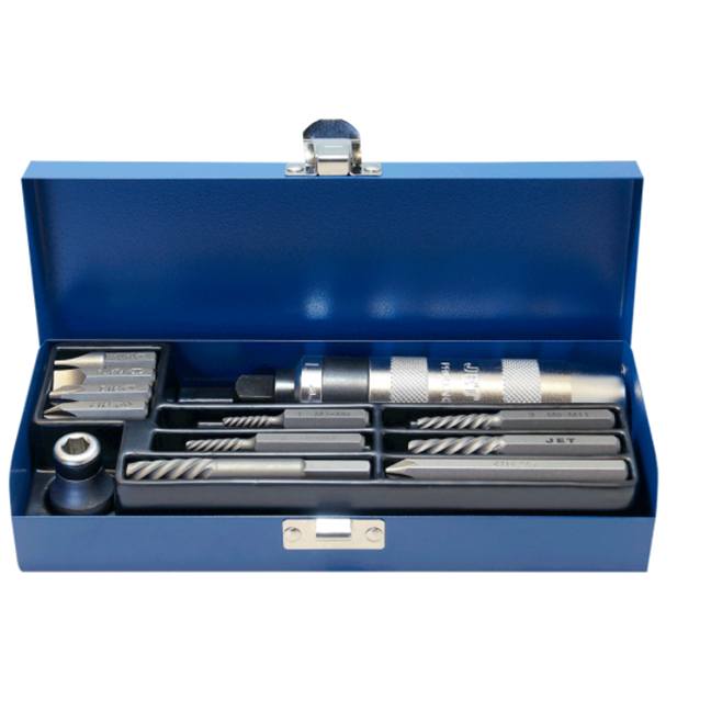Jet 720705 JID-12S 12-Piece Deluxe Impact Driver/Extractor Set