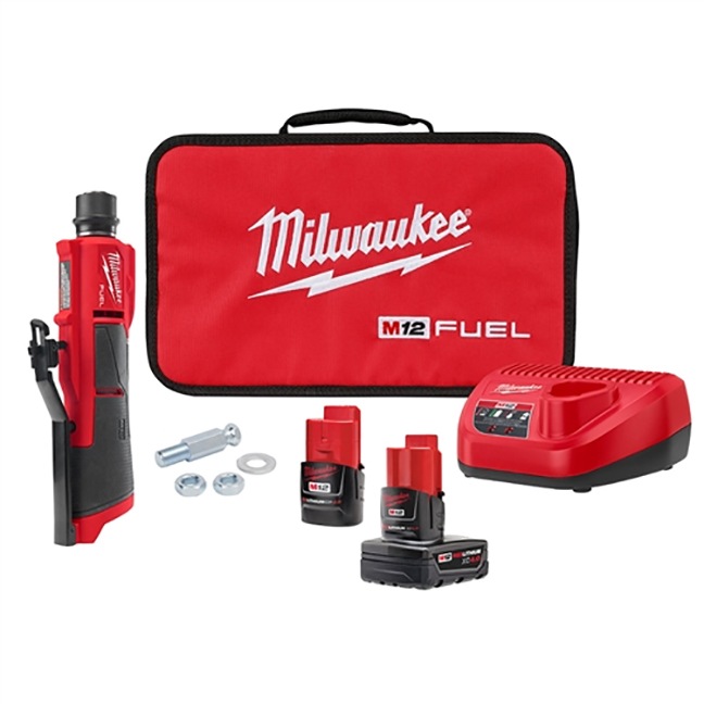 Milwaukee 2409-22 M12 FUEL Cordless Low Speed Tire Buffer Kit