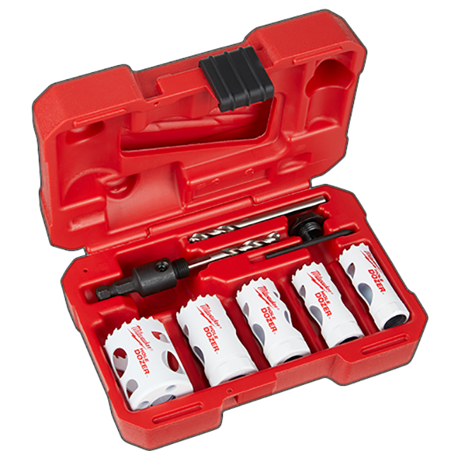 Milwaukee 49-22-4006 HOLE DOZER General Purpose Hole Saw Kit - 9PC