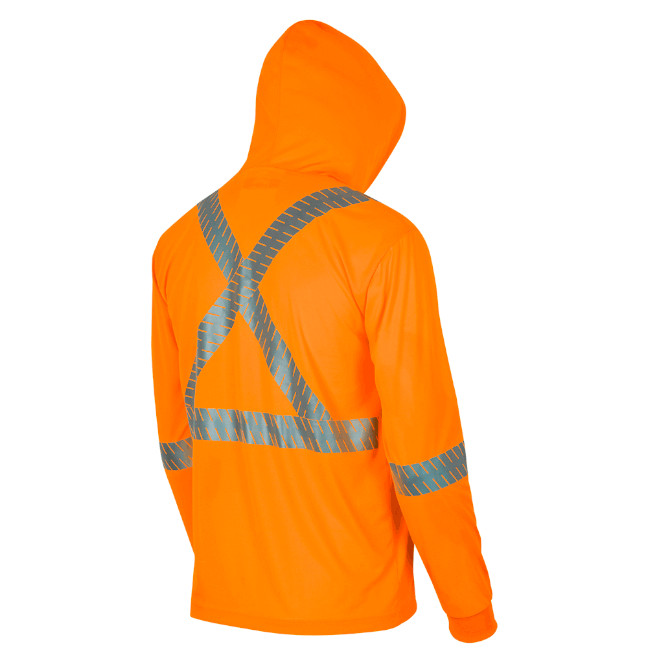 Pioneer BIRDSEYE Hi-Viz Safety Hoodie - Image 3
