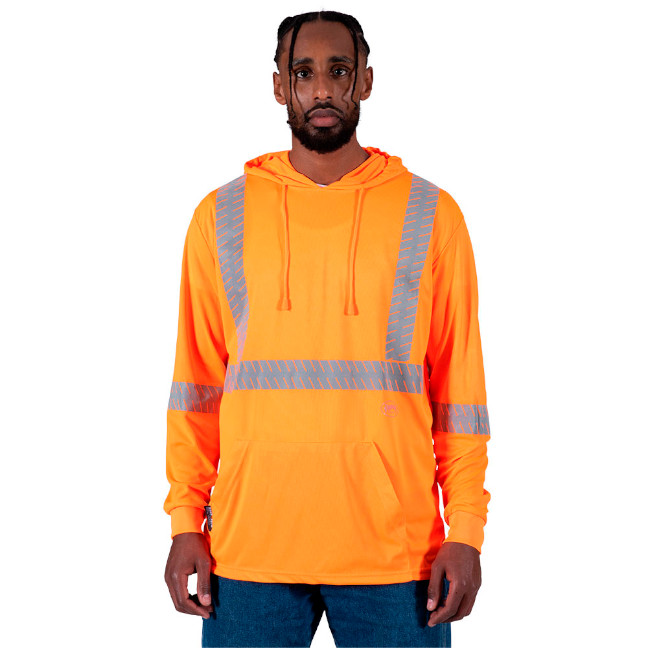 Pioneer BIRDSEYE Hi-Viz Safety Hoodie - Image 6