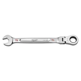 Milwaukee 45-96-9820 7/8" SAE Flex Head Ratcheting Combination Wrench