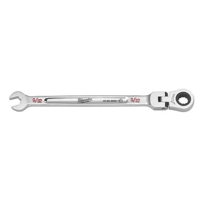 Milwaukee 45-96-9809 9/32" SAE Flex Head Ratcheting Combination Wrench