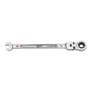 Milwaukee 45-96-9808 1/4" SAE Flex Head Ratcheting Combination Wrench
