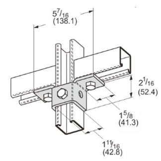PeakSource S2421 5-Hole Double Wing Connection