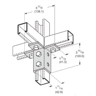 PeakSource S2431 9-Hole Triple Wing Connection