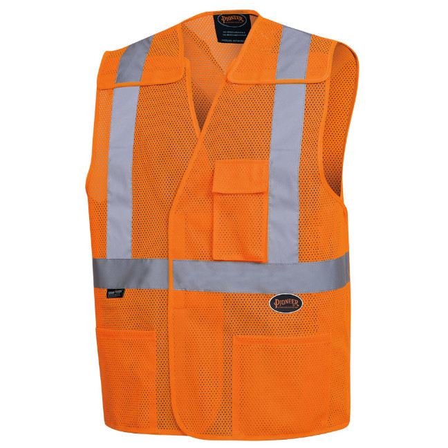 Pioneer Hi-Viz Tear-Away Mesh Safety Vest