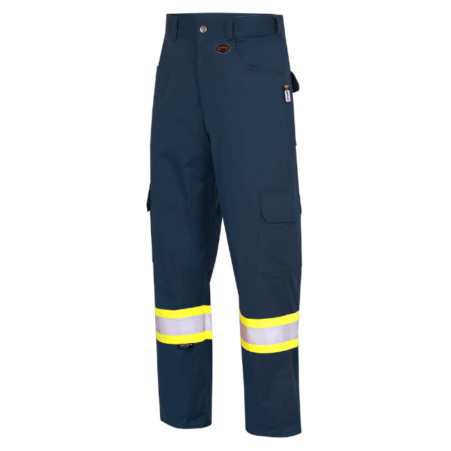 Pioneer FR-TECH 88/12 Hi-Viz Flame Resistant Cargo Safety Pants - Image 2