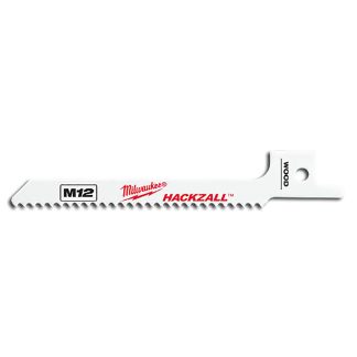 Milwaukee 49-00-5310 M12 Hackzall 3-1/2" Blade for Wood with Nails 5-Pack