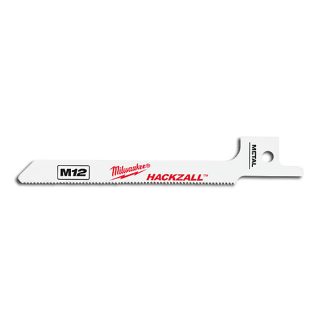 Milwaukee 49-00-5324 M12 Hackzall 3-1/2" Blade for Metal Scrolling 5-Pack