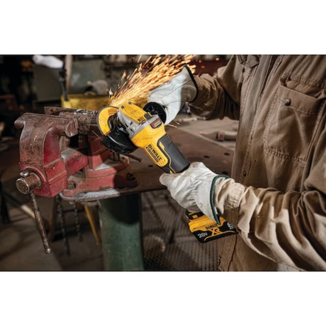 DeWalt DCG415B 20V MAX XR POWER DETECT 4-1/2"- 5" Brushless Small Angle Grinder - Tool Only