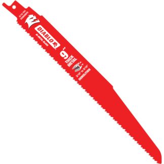 Diablo DS0908BFDC 9" 8/10TPI Bi-Metal Reciprocating Saw Blade for Demolition 1pk