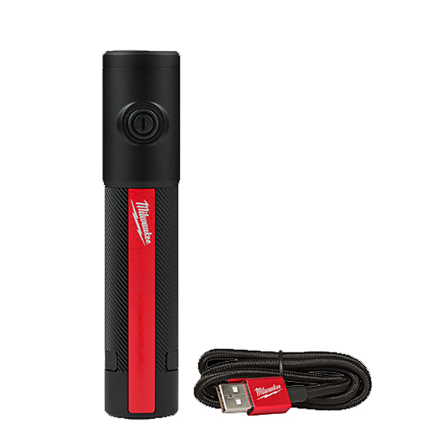 Milwaukee 2011R Rechargeable 500 Lumens Everyday Carry Flashlight with Magnet