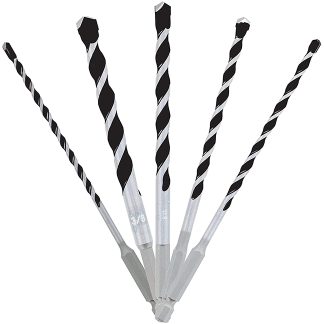 Diablo DMAMM1190-S5 Multi-Material Carbide Tipped Hammer Drill Bit Set 5-Piece