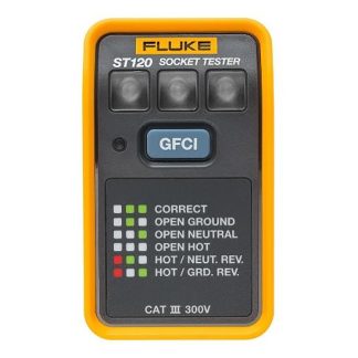 Fluke ST120 GFCI Socket Tester