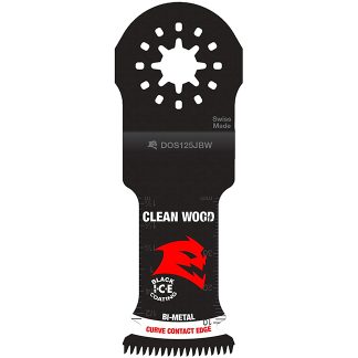 Diablo DOS125JBW3 1-1/4" Starlock Bi-Metal Oscillating Blades for Clean Wood 3-Pack