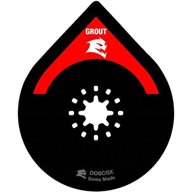 Diablo DOSCGX 2-3/4" Starlock Carbide Grit Oscillating Blade for Grout and Mortar 1pk