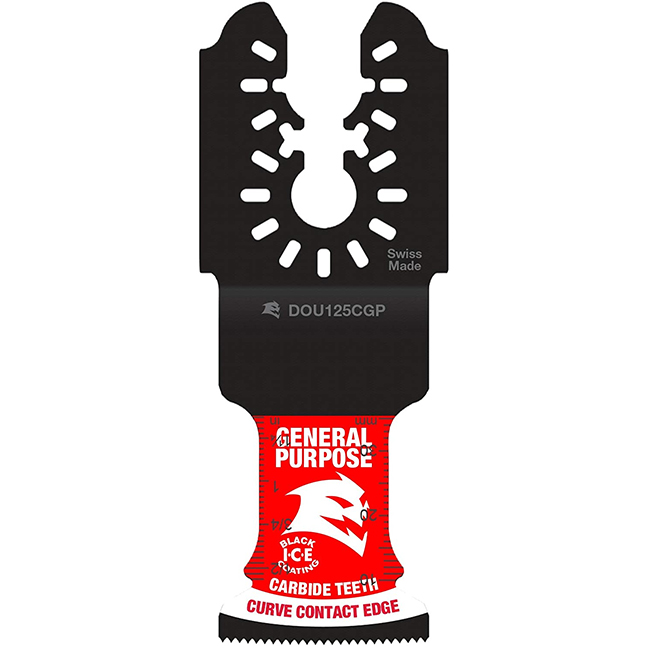 Diablo DOU125CGP3 1-1/4" Universal Fit Carbide Oscillating Blade for General Purpose Cuts 3-Pack