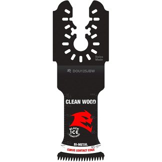 Diablo DOU125JBW3 1-1/4" Universal Fit Bi-Metal Oscillating Blade for Clean Wood 3-Pack