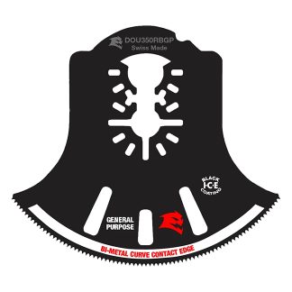 Diablo DOU350RBGP 3-1/2" Universal Fit Bi-Metal Oscillating Blade for General Purpose Cuts 1pk