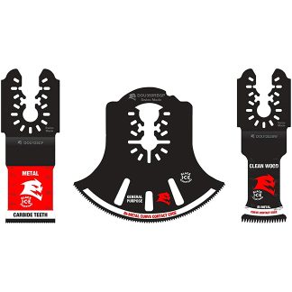 Diablo DOU3BS Universal Fit Bi-Metal Oscillating Blade Set 3-Piece