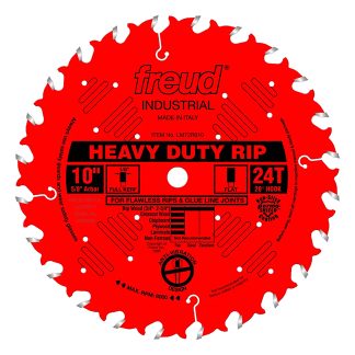 Freud LM72R010 10" x 24T x 5/8" Heavy-Duty Rip Saw Blade
