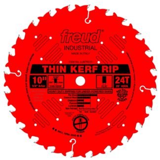 Freud LU87R010 10" x 24T x 5/8" Thin Kerf Rip Blade