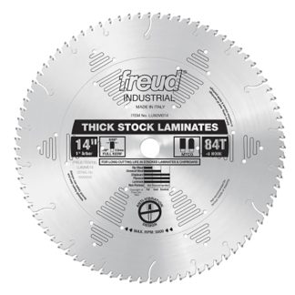 Freud LU92M014 14" x 84T x 1" Thick Stock Laminate Saw Blade