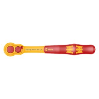 Wera 004966 8007 B VDE 3/8" Drive Insulated Ratchet with Switch Lever