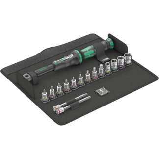 Wera 004180 Bicycle Set Torque 1 Click-Torque Ratchet & Socket Set 16-Piece